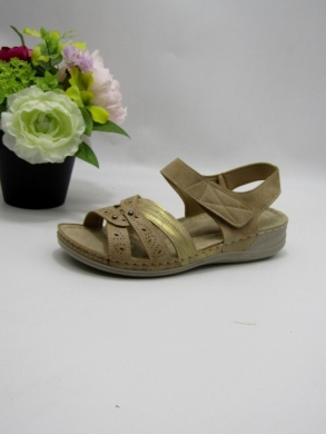 Sandały damskie na płaskim (36-42) 21002-10 YELLOW