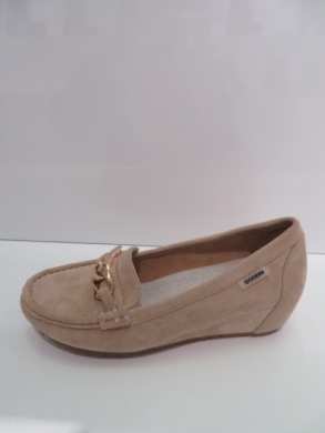 Mokasyny damskie na koturnie (36-41) FL656 BEIGE
