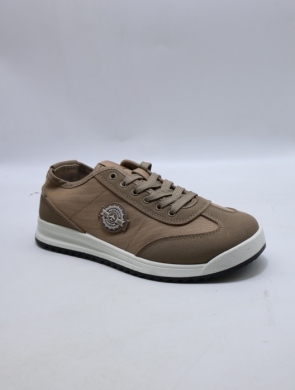 Buty sportowe damskie na płaskim (36-41) G25-3 BROWN