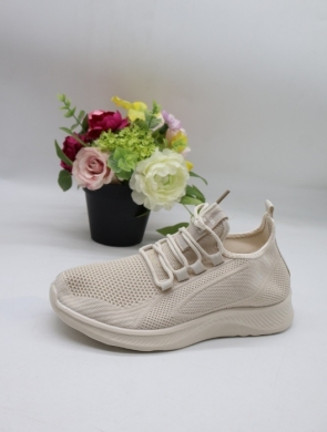 Buty sportowe damskie na płaskim (36-41) ABS-031-2 BEIGE