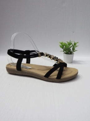 Sandały damskie na płaskim (36-41) FY6822 BLACK