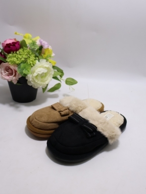 Kapcie damskie ocieplane (36-41) F33-16 MIX