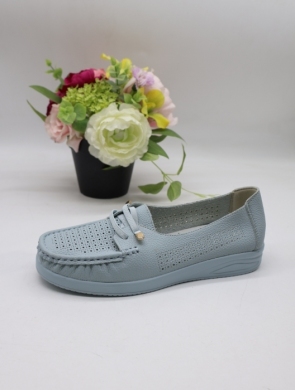 Mokasyny damskie na płaskim (36-41) 3604 BLUE