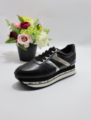 Buty sportowe damskie na płaskim (36-41) XLT0785-1 BLACK