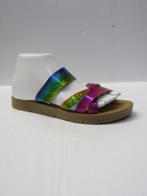 Klapki damskie na płaskim (36-41) FRS-40 RAIN BOW