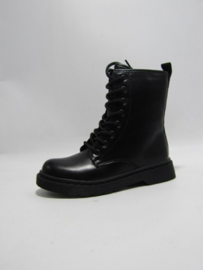 Botki dziewczęce ocieplane (32-37) DE101 BLACK