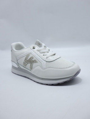Buty sportowe damskie na płaskim (36-41) LDLJ-172  WHITE