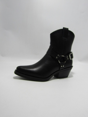 Botki damskie ocieplane na obcasie (36-41) AXHX-67 BLACK