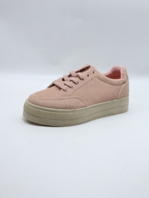 Buty sportowe damskie na płaskim (36-41) BL298 PINK