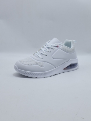 Buty sportowe damskie na płaskim (36-41) DS89-3 WHITE