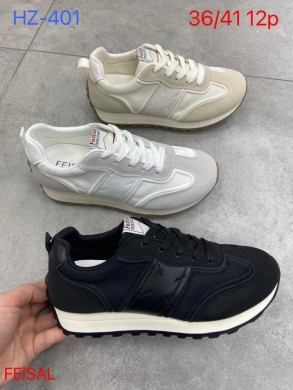 Buty sportowe damskie na płaskim (36-41) HZ-401