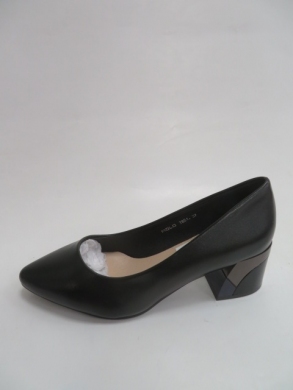 Czółenki damskie na obcasie (36-41) T651 BLACK