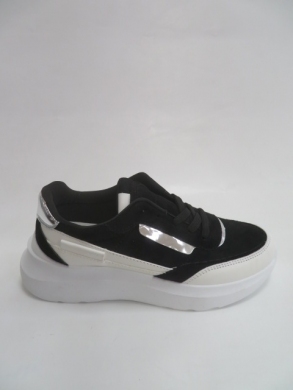 Sneakersy damskie niskie (36-41) X-168 BLACK