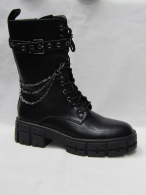 Trapery damskie ocieplane (36-41) DE1068 BLACK