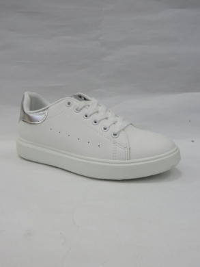 Buty sportowe damskie na płaskim (36-41) AA16 SILVER