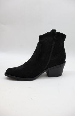 Botki damskie na obcasie (36-41) H253-1 BLACK