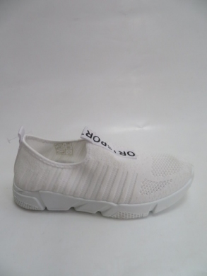 Buty sportowe damskie na płaskim (36-41) 1752 WHITE