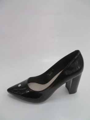 Czółenki damskie na obcasie (36-41) LE-308 BLACK