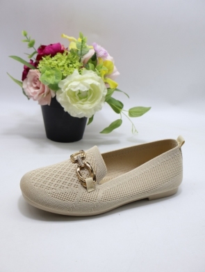 Mokasyny damskie na płaskim (36-41) 2932 BEIGE
