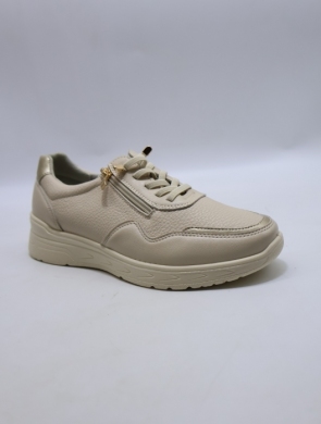 Buty sportowe damskie na płaskim (36-41) BK616 BEIGE