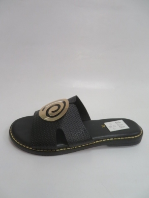 Klapki damskie na płaskim (36-41) ML220 BLACK