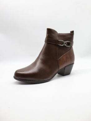 Botki damskie ocieplane na obcasie (36-42) 7398-2