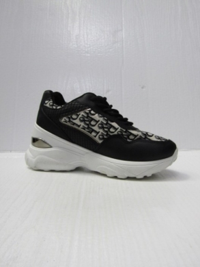 Buty sportowe damskie na płaskim (36-41) GD72 BLACK