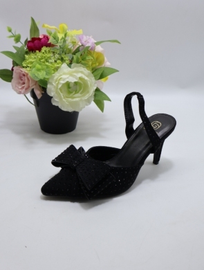 Klapki damskie na szpilce (36-41) LOLA5257 BLACK