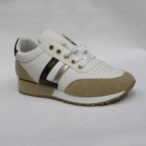 Buty sportowe damskie na płaskim (36-41) R-66 CAMEL
