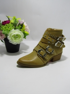 Botki damskie na obcasie (36-41) T218 CAMEL