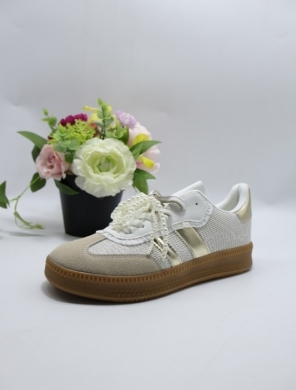 Buty sportowe damskie na płaskim (36-41) 8818 GOLD