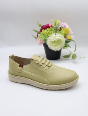 Półbuty damskie na płaskim (36-42) 25107-12 GREEN
