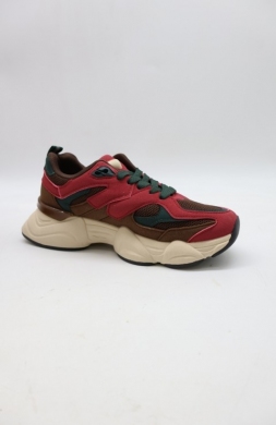 Buty sportowe damskie na płaskim (36-41) 24071 WINE
