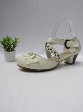 Sandały damskie na obcasie (36-41) J130 WHITE