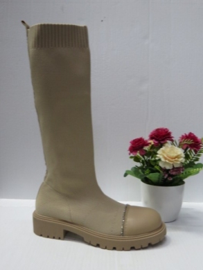 Kozaki damskie na płaskim (36-41) RXJ-192 KHAKI