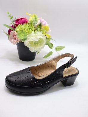 Sandały damskie na obcasie (36-41) 7006-1 BLACK