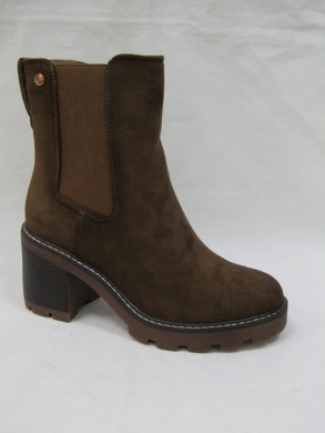 Botki damskie ocieplane na obcasie (36-41) KE203 GREEN