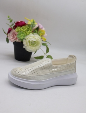 Półbuty damskie na płaskim (36-41) TF2316 SILVER