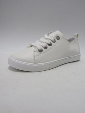 Buty sportowe damskie na płaskim (36-41) 1016 WHITE