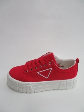 Sportowe Damskie na koturnie (36-41) 466 RED