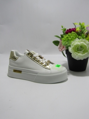 Buty sportowe damskie na płaskim (36-41) A88-196 GOLD