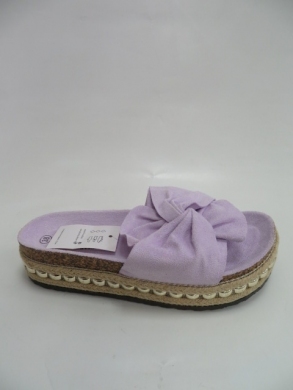 Klapki damskie na płaskim (36-41) 5532 PURPLE