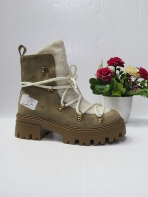 Trapery damskie ocieplane (36-41) 9521 KHAKI