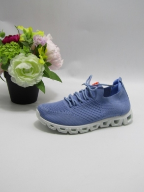Buty sportowe damskie na płaskim (36-41) 341 LBLUE