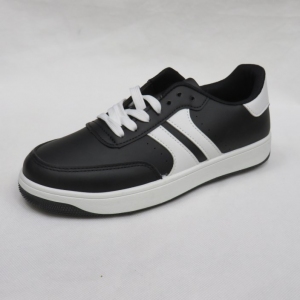 Buty sportowe damskie na płaskim (36-41) A20 BLACK/WHITE