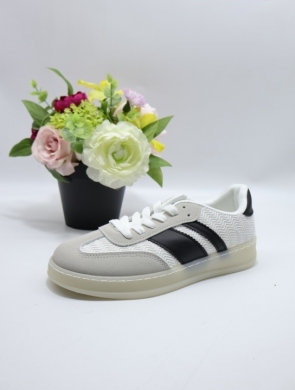 Buty sportowe damskie na płaskim (36-41) 88-93 WHITE