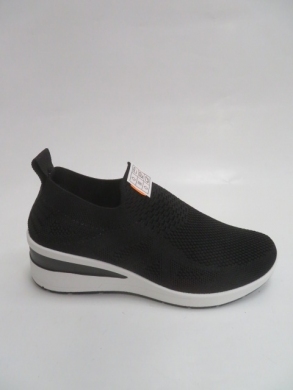 Buty sportowe damskie na koturnie (36-41) CB214 BLACK