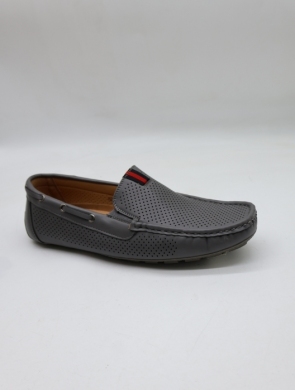 Mokasyny męskie (40-45) H2313-3 GREY