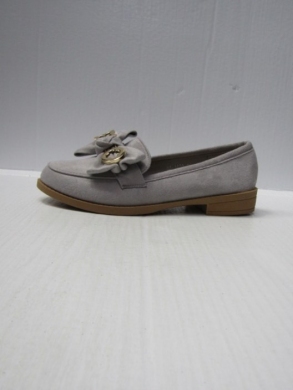 Mokasyny damskie na płaskim (36-41) QO-1630 GREY