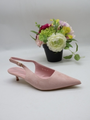 Sandały damskie na szpilce (36-41) B-755 PINK